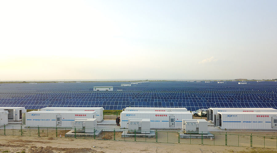 国内首个5MW/10MWh，35kV大型地面弃光储能电站（2016）