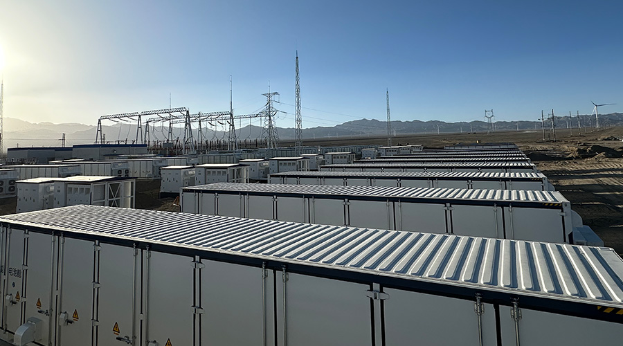 甘肃酒泉阿克塞30MW/60MWh风储项目