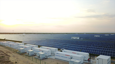 国内首个5MW/10MWh，35kV大型地面弃光储能电站（2016）